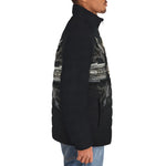 Down-Padded Puffer Jacket Skull with Cross