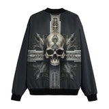 Bomber Jacket Skull with Cross