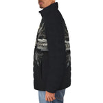 Down-Padded Puffer Jacket Skull with Cross