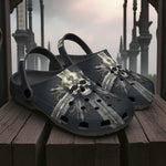 Classic Clogs Skull with Cross