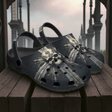 Classic Clogs Skull with Cross