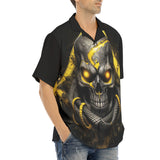 Hawaiian Shirt Skull with Snake