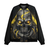 Bomber Jacket Skull with Snake