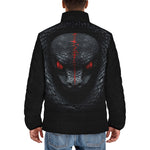 Down-Padded Puffer Jacket Snake with Red Eyes
