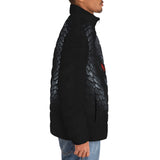 Down-Padded Puffer Jacket Snake with Red Eyes