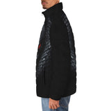Down-Padded Puffer Jacket Snake with Red Eyes