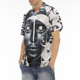 Men's Polo Shirt Traditional African Artwork