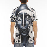 Men's Polo Shirt Traditional African Artwork