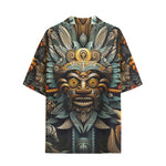 Hawaiian Shirt Drawing Aztec Mask Art