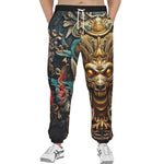 Men's Sweatpants Ancient Aztec God Mask