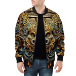 Bomber Jacket Art of Mayan Gods