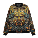 Bomber Jacket Art of Mayan Gods