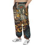 Men's Sweatpants Ancient Aztec Mask