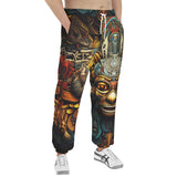 Men's Sweatpants Ancient Aztec Mask