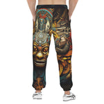 Men's Sweatpants Ancient Aztec Mask