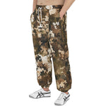 Men's Sweatpants Brown Camouflage