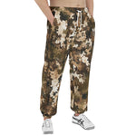 Men's Sweatpants Brown Camouflage