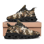 Sports Sneakers Brown Camouflage