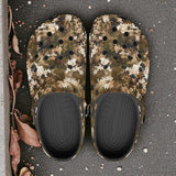 Classic Clogs Brown Camouflage