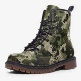 Leather Boots Camouflage