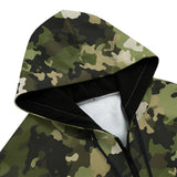 Men's Zip Up Hoodie Camouflage