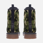 Leather Boots Camouflage