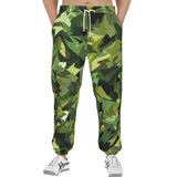 Men's Sweatpants Green Camouflage