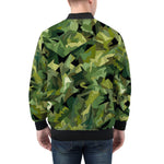 Bomber Jacket Green Camouflage