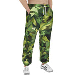 Men's Sweatpants Green Camouflage