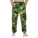Men's Sweatpants Green Camouflage