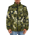 Down-Padded Puffer Jacket Hi-Tech Camouflage