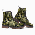 Leather Boots Hi-Tech Camouflage