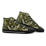 High-Top Canvas Shoes Hi-Tech Camouflage