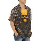 Hawaiian Shirt Industrial Style Robot Skull