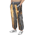 Men's Sweatpants Retro-Futuristic Guns and Ammo