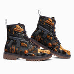 Leather Boots Retro-Futuristic Guns and Ammo
