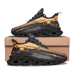 Sports Sneakers Retro-Futuristic Guns and Ammo