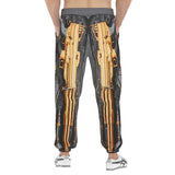 Men's Sweatpants Retro-Futuristic Guns and Ammo