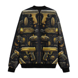 Bomber Jacket Golden Guns Collage