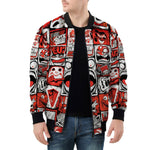 Bomber Jacket Pop-Art Style