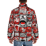 Down-Padded Puffer Jacket Pop-Art Style