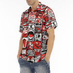 Men's Polo Shirt Pop-Art Style