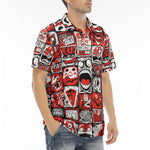 Men's Polo Shirt Pop-Art Style