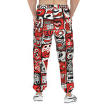 Men's Sweatpants Pop-Art Style