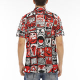 Men's Polo Shirt Pop-Art Style