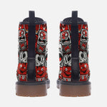 Leather Boots Pop-Art Style