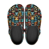 Classic Clogs Aztec Art Masks