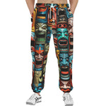 Men's Sweatpants Aztec Art Masks