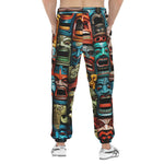 Men's Sweatpants Aztec Art Masks