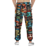 Men's Sweatpants Aztec Art Masks